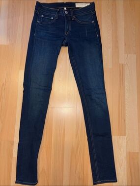 rag & bone Dark Indigo Skinny Jeans